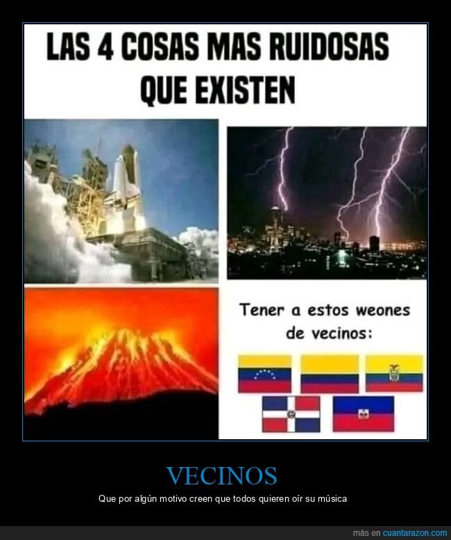 ruidosos,vecinos