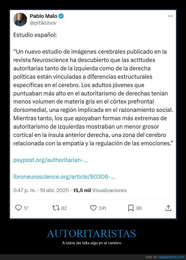 estudio,autoritarismo,cerebrop