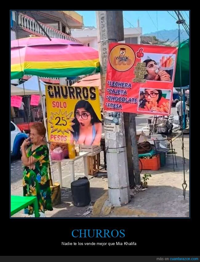 churros,carteles