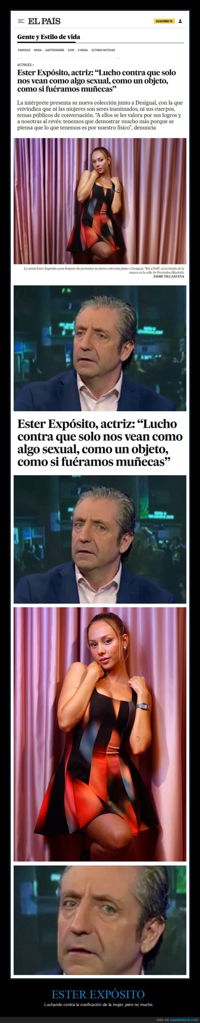 ester expósito,cosificación