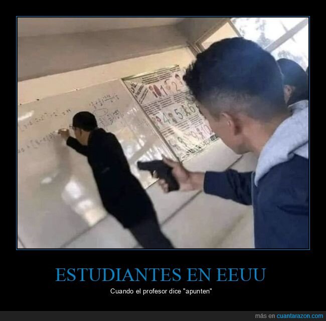 eeuu,profesor,apuntar