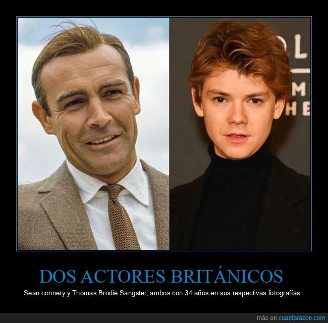 34 años,edad,sean connery,thomas brodie sangster