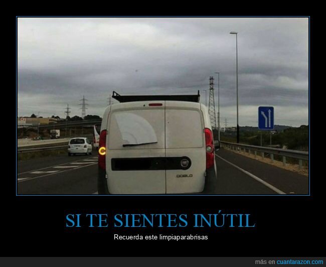 inútil,limpiaparabrisas