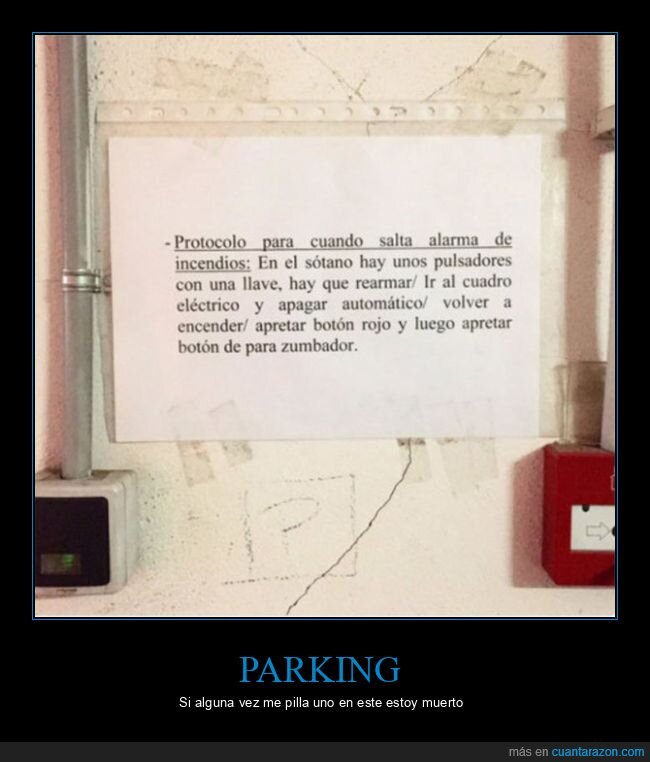 carteles,incendio,parking