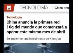 Enlace a En China ya van por el 10G