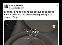 Enlace a Restaurante con consumo mínimo