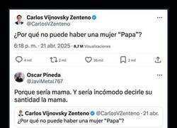 Enlace a El mundo no está preparado para una mujer Papa
