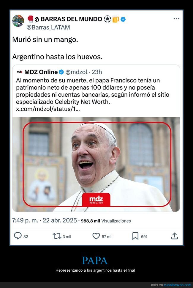 dinero,papa,patrimonio
