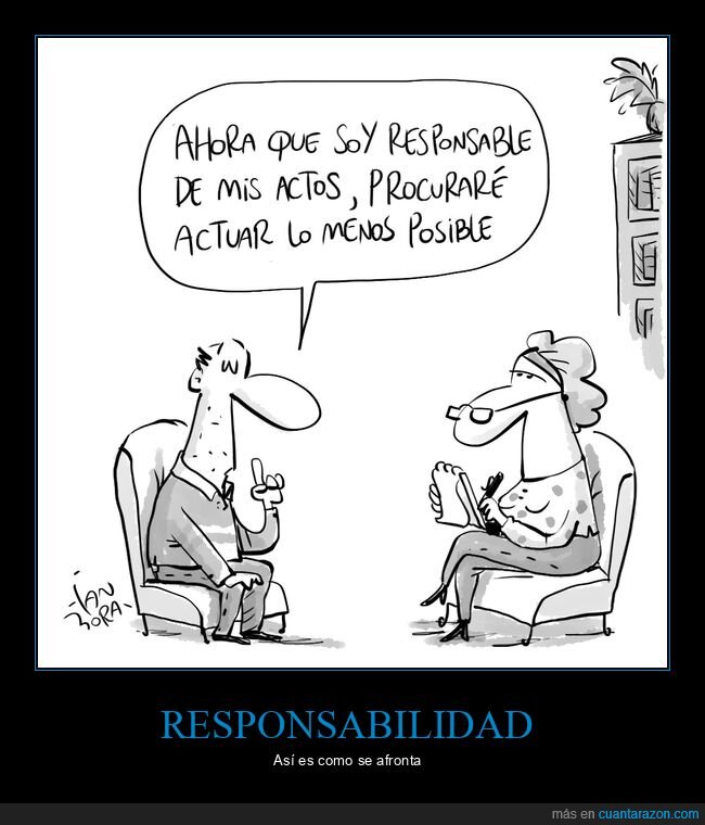responsable,actos,actuar