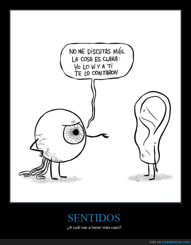 ver,contar,vista,oído