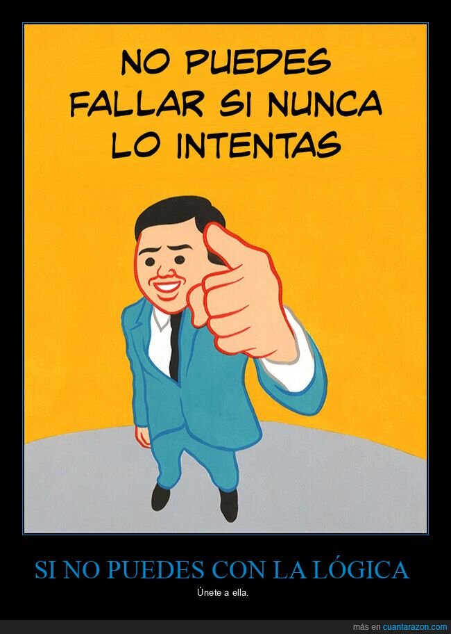 fallar,intentar