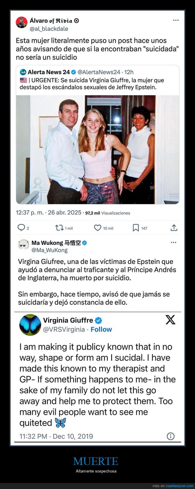 jeffrey epstein,príncipe andrés,virginia giuffre