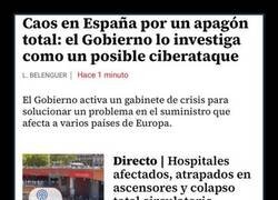 Enlace a Caos nacional