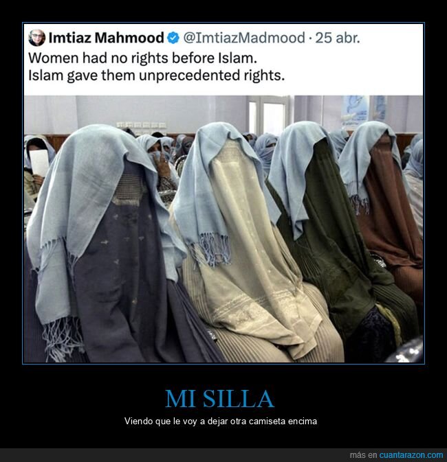 burkas,ropa,silla
