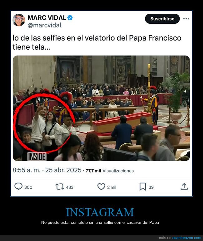 papa,selfies,velatorio