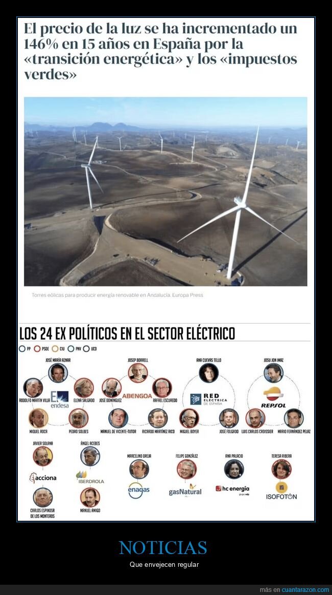 eléctricas,apagón,políticos