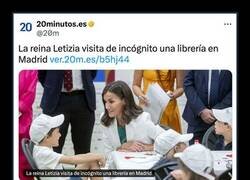 Enlace a Letizia de incógnito