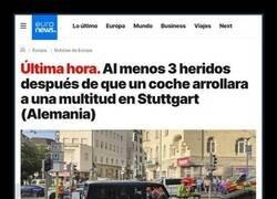 Enlace a Atropello en Stuttgart