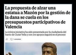 Enlace a Iniciativa presentada de forma irónica por la ciudadanía