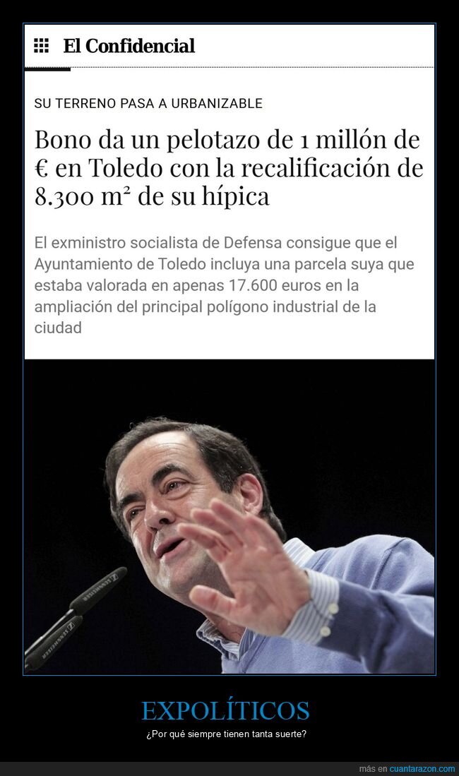 bono,dinero,reclificación,políticos