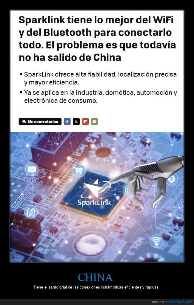 sparklink,china,conexiones inalámbricas