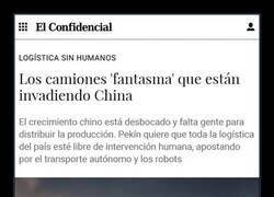 Enlace a Cada vez más camiones autónomos en China