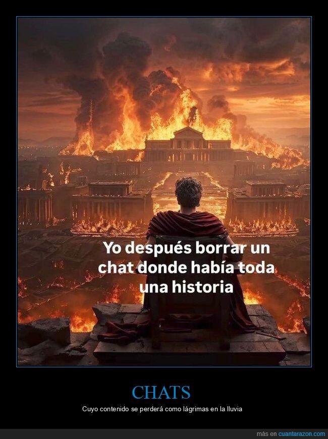 borrar,chat,historia