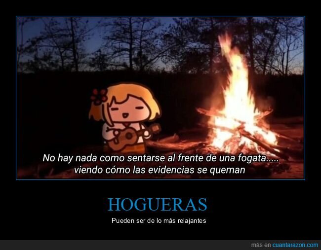 hoguera,pruebas,quemar