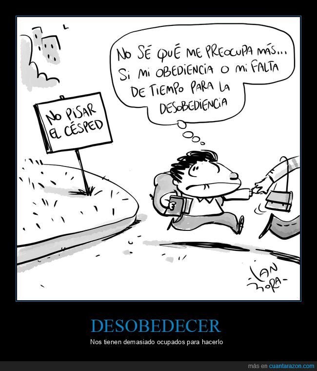 obediencia,desobediencia