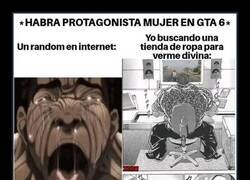 Enlace a Reacciones a la protagonista mujer del GTA VI