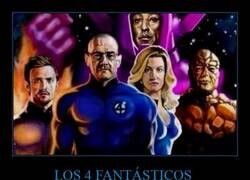 Enlace a Los 4 Fantásticos de algún universo alternativo
