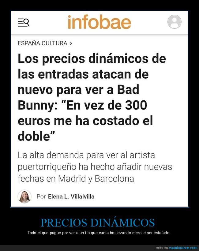 bad bunny,concierto,entradas,precio