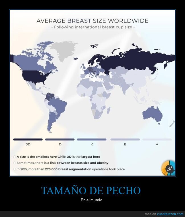 tamaño,pecho,países,mapas