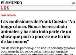 Enlace a La confesión de Frank Cuesta