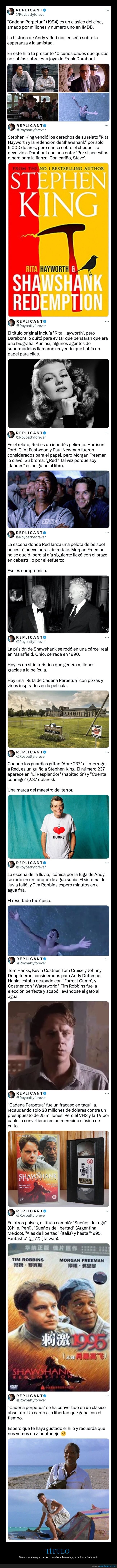 cadena perpetua,curiosidades,cine