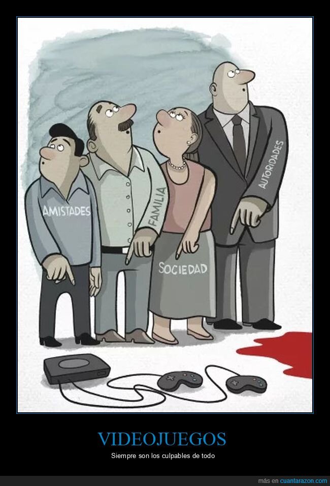 videojuegos,culpables,señalando