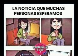 Enlace a Al fin buenas noticias