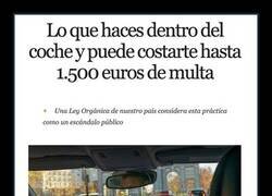 Enlace a Cuidado con lo que haces en el coche