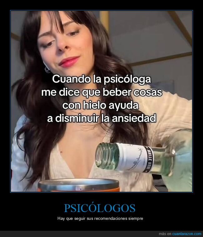 psicóloga,hielo,ansiedad