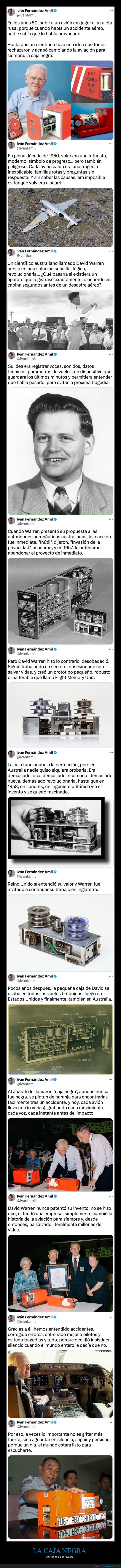 caja negra,invento