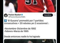 Enlace a Récords de Dennis Rodman imposibles de batir hoy en día