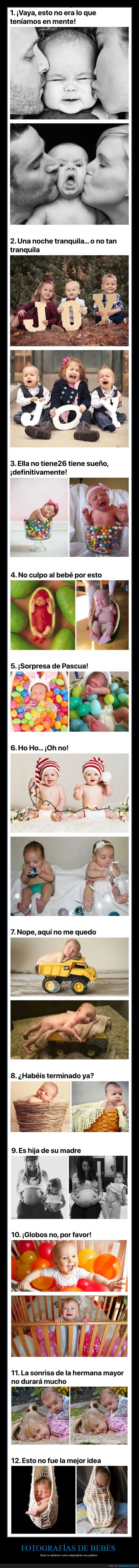 bebés,fotografías,expectativas,realidad