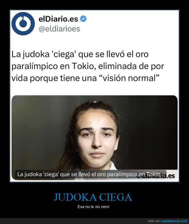 judoka,ciega,eliminada