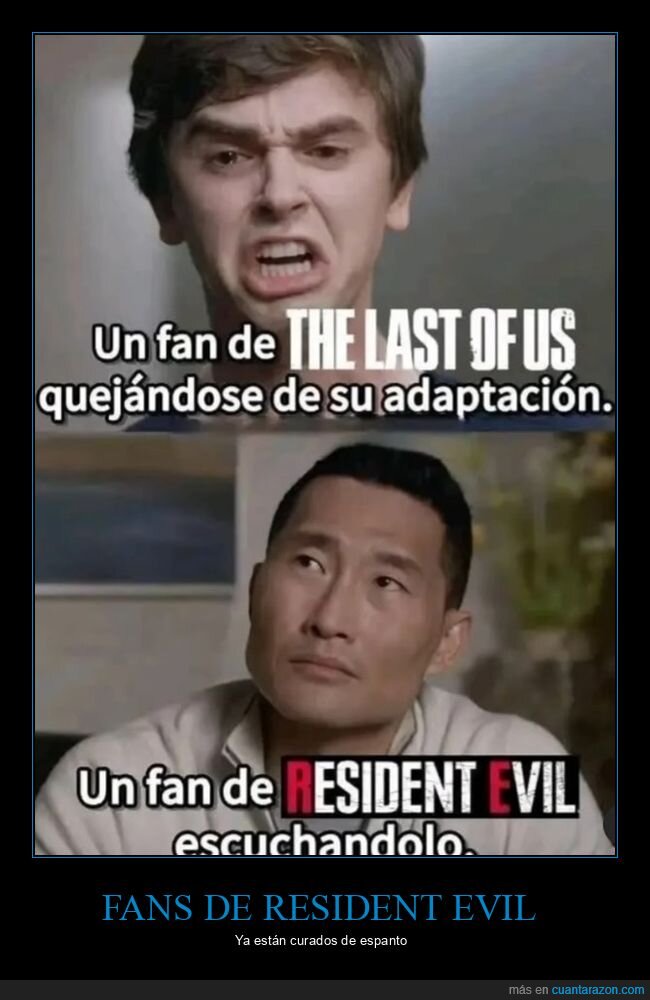 adaptaciones,quejas,resident evil,the last of us