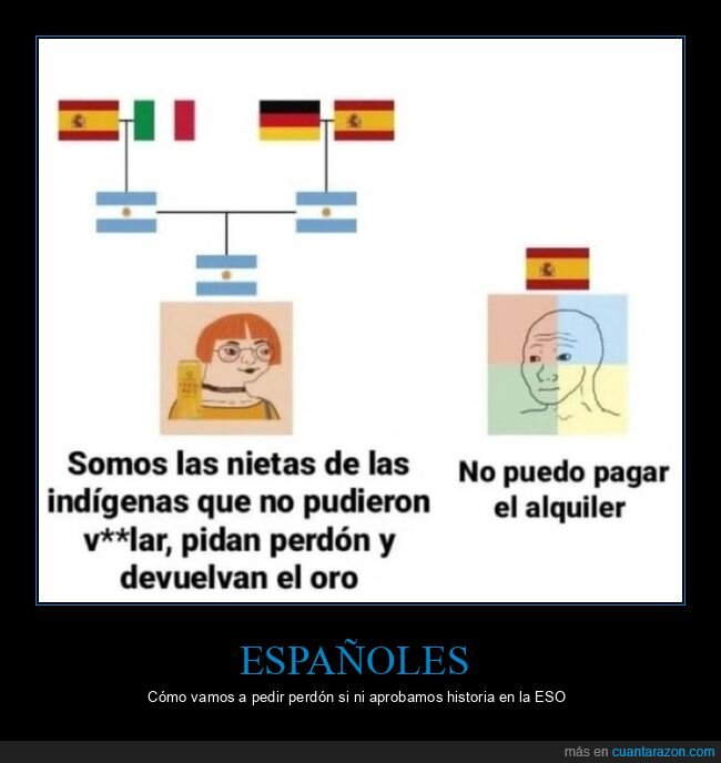 argentinos,españoles,perdón