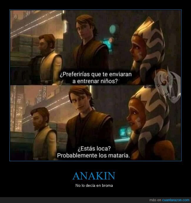 entrenar,niño,anakin,star wars