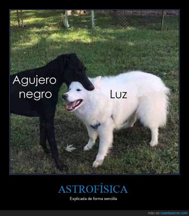 agujero negro,luz