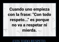 Enlace a Ese momento en el que sabes que se va a perder el respeto