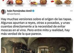 Enlace a El origen de la tapa. ¿De dónde proviene este concepto?