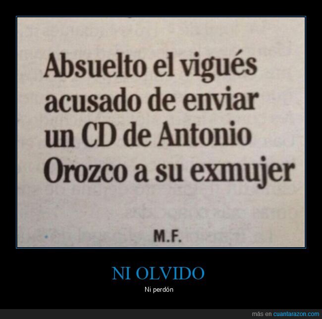 absuelto,antonio orozco,cd,ex